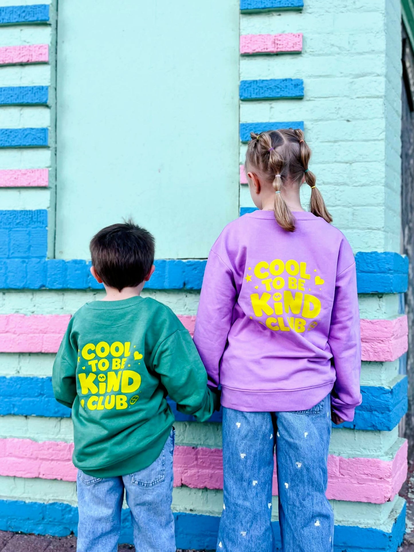 Grit & Grow Kids Crewneck - Green