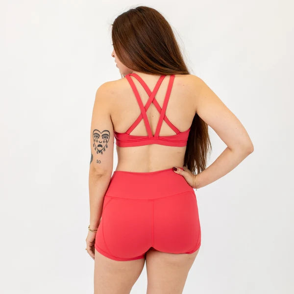 Isla Sports Bra - Watermelon