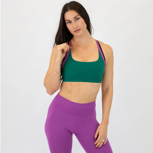 Ava Racerback Sports Bra - Medium Support