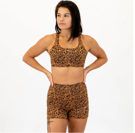 Isla Sports Bra - Classic Leopard