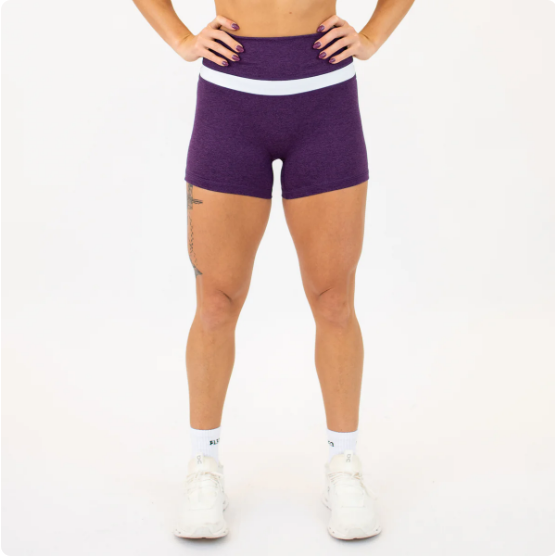 Double Take Short - Heather Blackberry