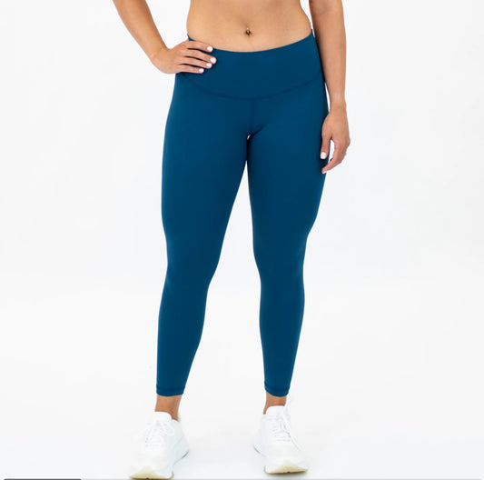 SmoothSculpt Empower Leggings - Poseidon