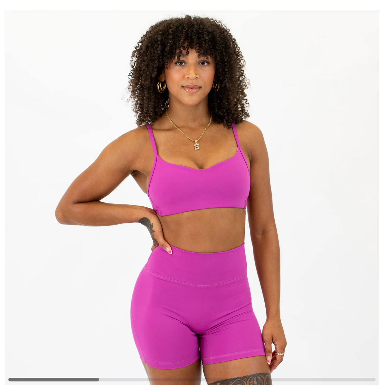 Revolve Sports Bra - Berry Sorbet