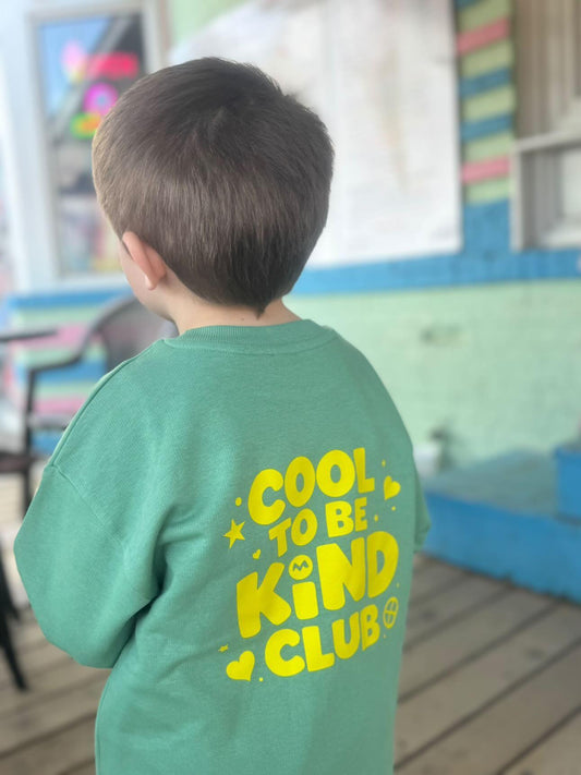 Grit & Grow Kids Crewneck - Green