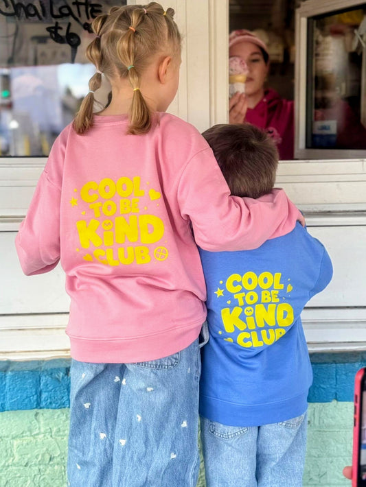 Grit & Grow Kids Crewneck - Blue